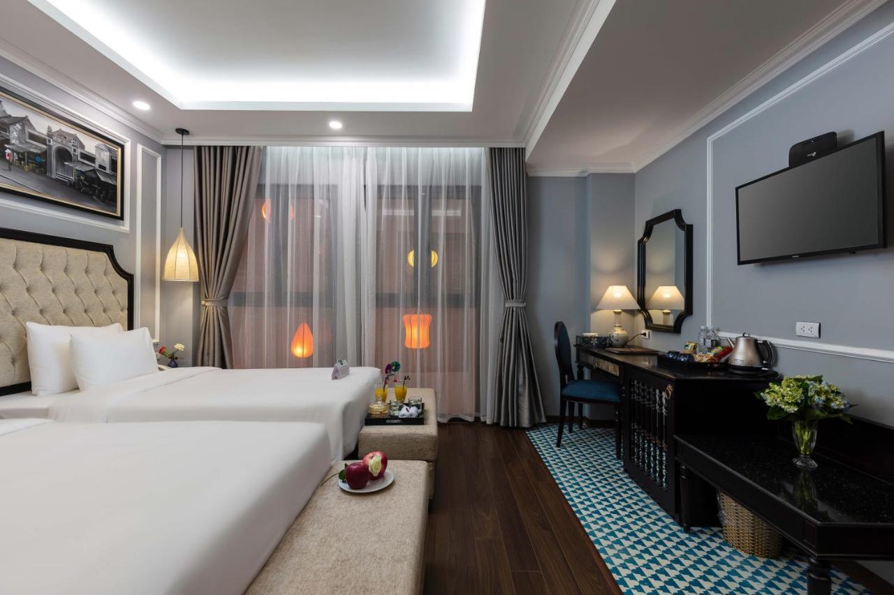 Babylon Premium Hotel & Spa Hanoi Exterior foto